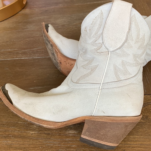 Idyllwind by Miranda Lambert Cowboy boots wheels western booties 7.5 leather - Picture 9 of 13